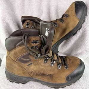 Vasque Men's Boots 10M St Elias GTX 7160 Hiking Brown Leather US Gore-Tex Vibram